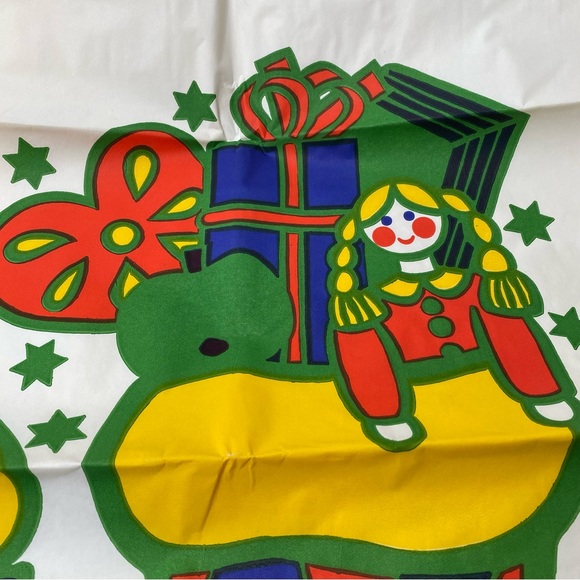 Vintage Super-Sack Holiday Christmas Gift Bag - Picture 5 of 6